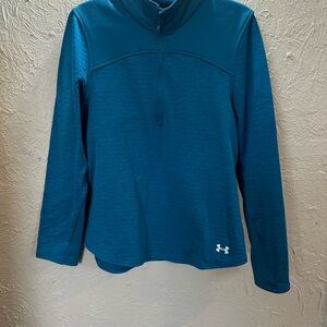 EUC! Under Armour Teal Pullover